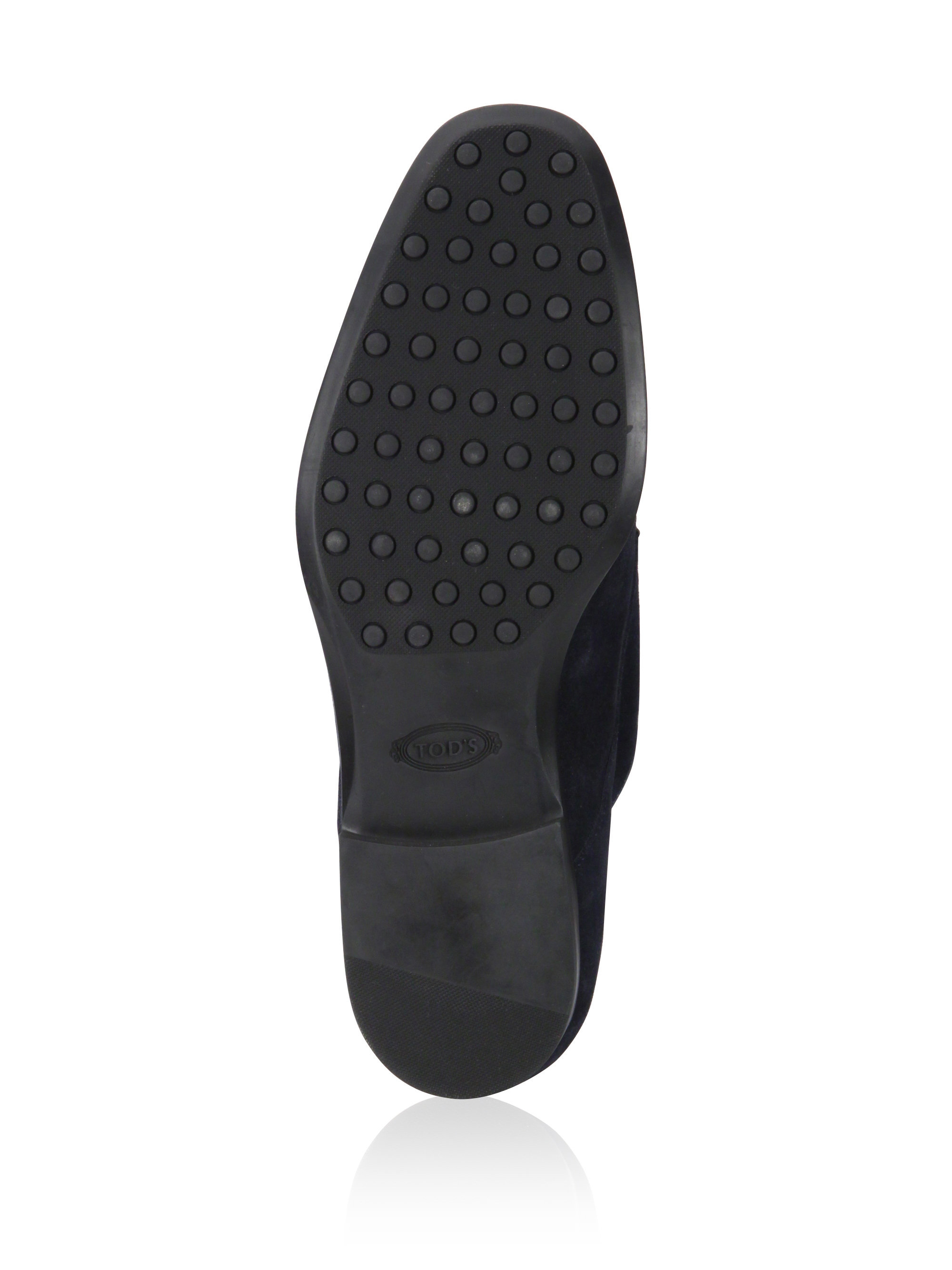 suede double monk strap shoes